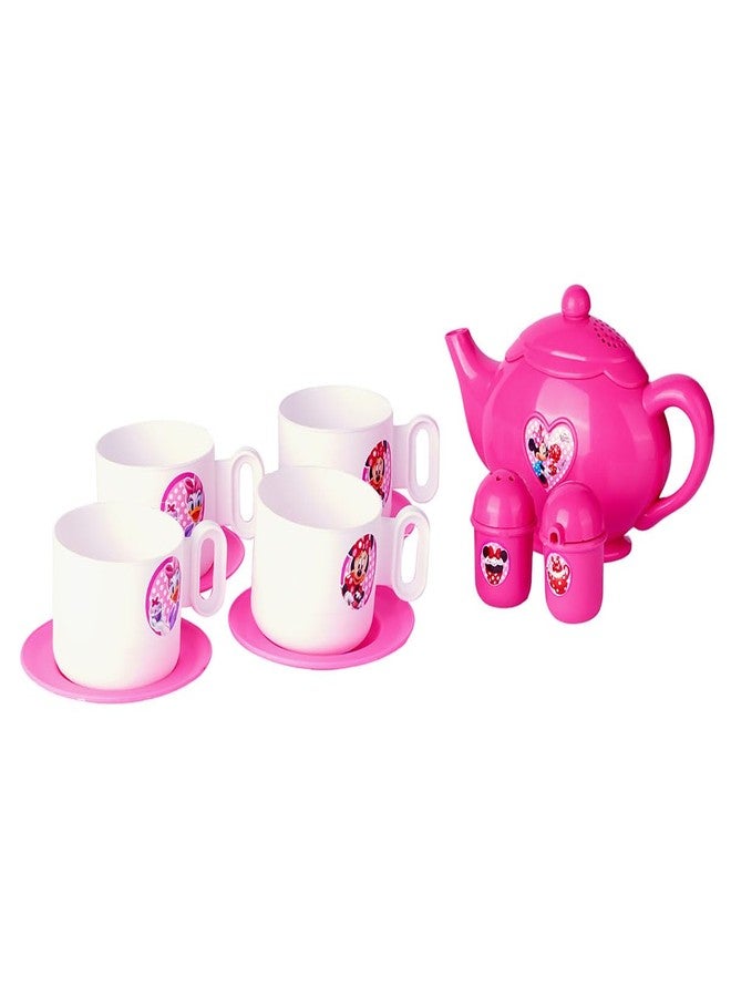 Kriiddaank Minnie Tea Trolley - Tea-Set with Cups & Saucers, Best Gift for Kids | Fun & Educational Toy for Kids | Safe, Engaging & Interactive Play - Image 3